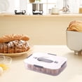 thumbnail image 4 of Dvkptbk le Contenant à Oeufs pour Réfrigérateur avec Couvercles 18 Oeufs pour Réfrigérateur Rangement d'Oeufs Réutilisable Organisateur de Repas Frais (Transparent) Boîtes de Rangement pour Oeufs Rangement et Organisation, 4 of 8