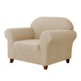 thumbnail image 1 of Housse de Sofa 2024 1 Pce Housse avec Coussin d'Assise extra Extensible Housse de Siège TG Sofa Ivoire, 1 of 1