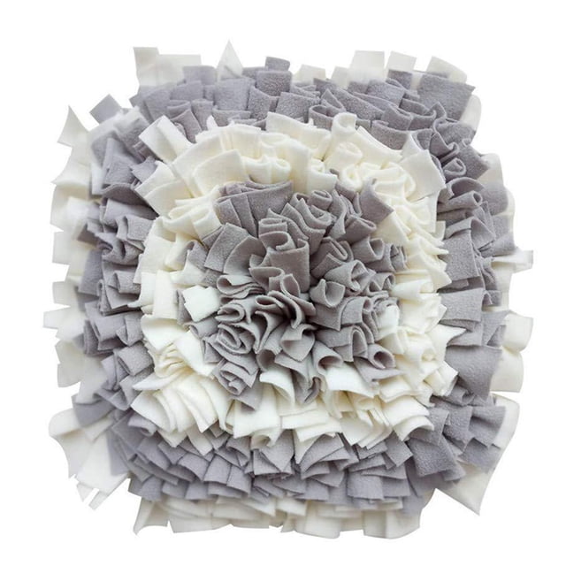 Antqov Wooly Washable Snuffle Mat Feeding Mat for Dogs Naturally for Any Breed
