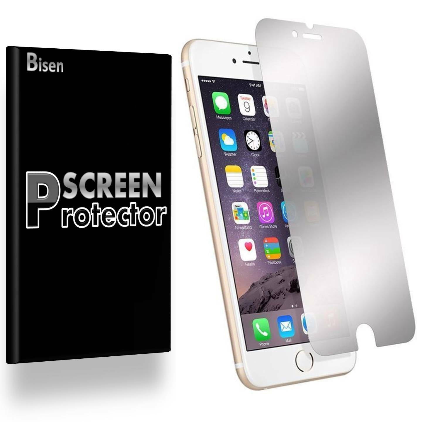 Fit For iPhone SE (2nd Gen, 2020) / 8 / 7 [BISENTEK] Mirror Reflective Screen Protector, Anti-Scratch, Anti-Shock