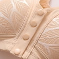 thumbnail image 4 of Lenpel Front Closure Bras for Women Plus Size Comfort Wireless Lace Full Coverage Push up Bralettes Supportive Everyday Bras, 4 of 6