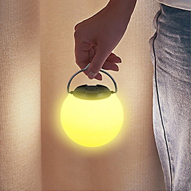 EGNMCR Camping et Randonnée Rond Mini Rechargeable Tente Camping Lumières DEL Extérieur Éclairage d'Urgence Maison Ambiance Camping Lumières de Tente Lumière de Camping