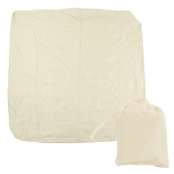 Protecteur de Housse pour Spa, Housse Pliable pour Spa Carrée pour Baignoire 231x231x30cm/90.9x90.9x11.8 Po,207x207x30cm/81.5x81.5x11.8 Po