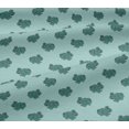 thumbnail image 5 of oneOone Viscose Jersey Fabric Rabbit Block Print Sewing Fabric BTY 60 Inch Wide, 5 of 5
