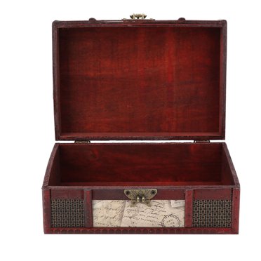 9.1x6.3x3.9in Portable Storage Box, Wooden Storage Box, For Storing Books Storing Jewelry Home Decor Room Decor