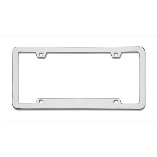 Neo Sport 4 Hole Chrome License Plate Frame