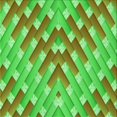 thumbnail image 1 of Ahgly Tapis d'Intérieur Lavable en Machine Carré Transitionnel Vert Néon, 7 Pieds Carré, 1 of 7