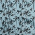 thumbnail image 1 of oneOone Rayon Baby Blue Fabric Tropical Tree Craft Projects Decor Fabric Printed By The Yard 56 Inch Wide, 1 of 4