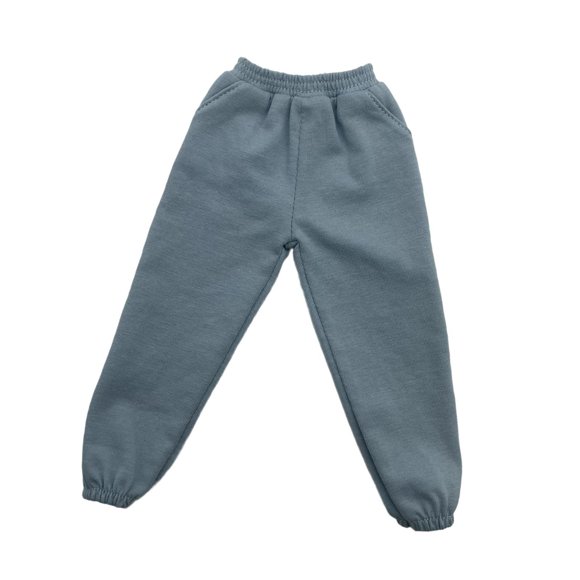 lionlar 1/6 Scale Sweat Pants Action Figure Pants for 12in Dress up Figures Light Blue