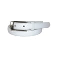thumbnail image 1 of CTM®  Skinny Leather Dress Belt (Women's), 1 of 3