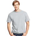 thumbnail image 1 of Hanes T-Shirts à Col Rond ComfortSoft pour Hommes, Lot de 4, m, Cendre, 1 of 4