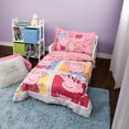 thumbnail image 1 of Peppa Pig 2 Piece Toddler Bedding Set including Comforter and Pillowcase, 1 of 9