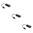 thumbnail image 4 of yingyy PC USB2 .0 Ethernet Adapter Laptop Network Card USB Lan Network Adapter USB to 10/100 Mbps black 3Set, 4 of 6
