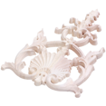 thumbnail image 2 of 5X Rubber Wood Carved Applique Vintage Furniture, 2 of 7