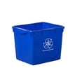 thumbnail image 1 of RECYCLING BOX-CURBSIDE, 16 GAL/60L, BLUE/LOGO, 1 of 1