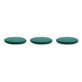 thumbnail image 1 of Transemion Coussin de Chaise Détachable Doux et Confortable Coussin Rond pour Confort Coussin de Chaise Rond en Polyester Coussin de Siège Noir Vert 40X40cm 3Ensemble, 1 of 6