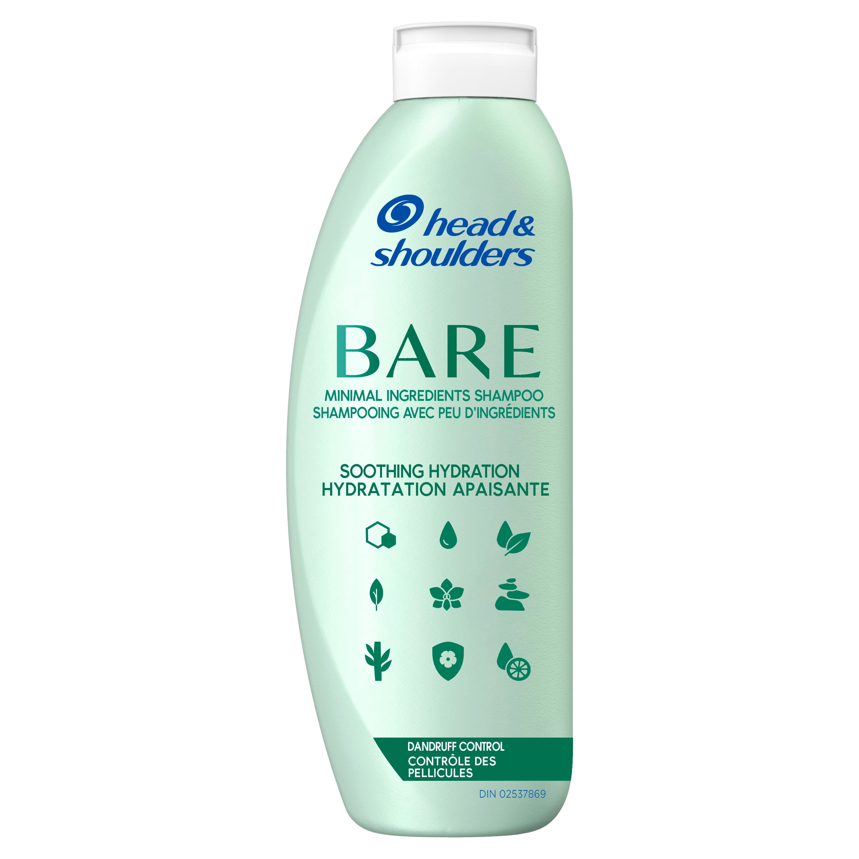 Head & Shoulders BARE Soothing Hydration Dandruff Shampoo, Anti-Dandruff