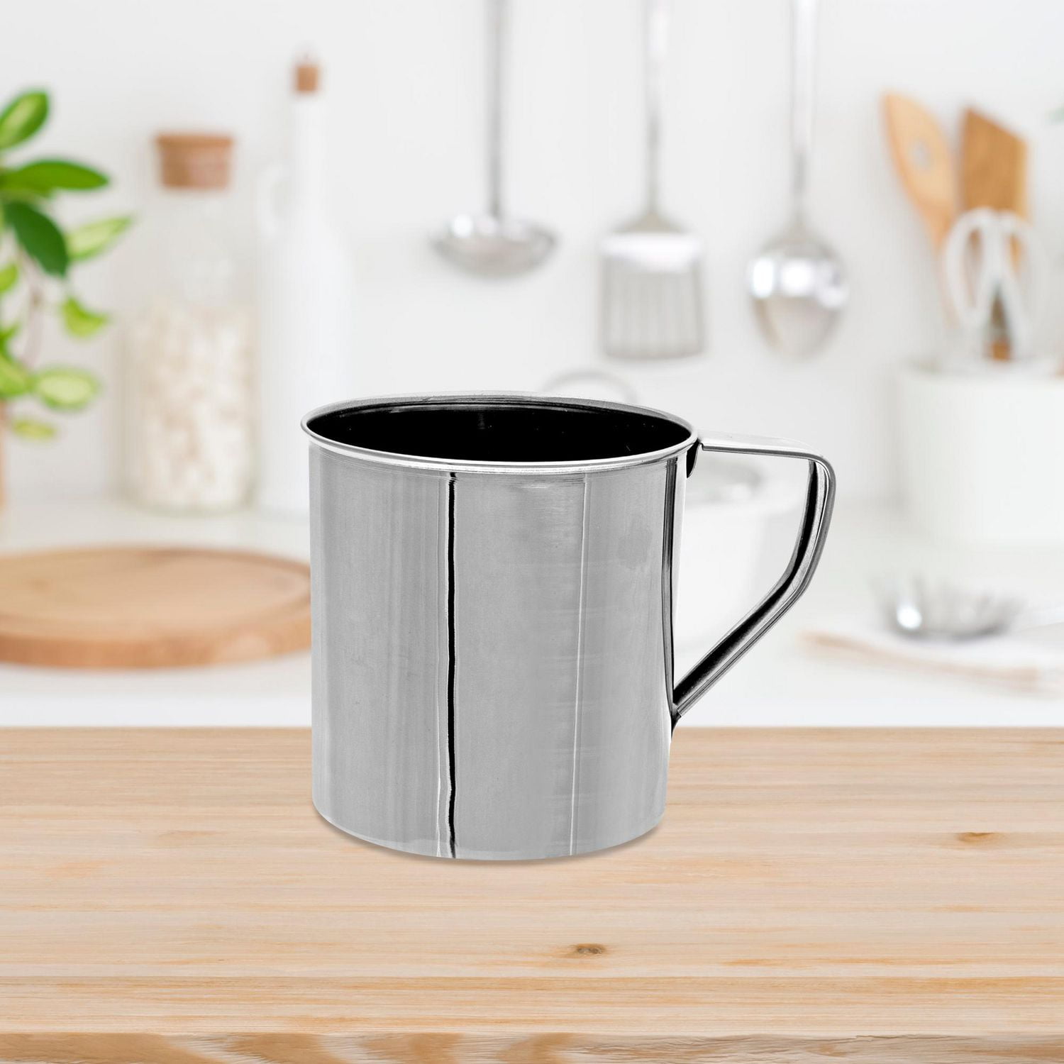 IH Casa Decor Mug En Acier Inoxydable 500 Ml - Ensemble De 2