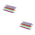 thumbnail image 1 of Redempat 15 Pieces Elastic Puppy Collar Lightweight Cord Colorful Reusable Self-adhesive Cable Ties Marking Rope for Pet S 2Set, 1 of 6