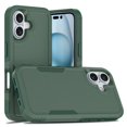 thumbnail image 1 of [PST] iPhone 16 Hard Case, Dual Layers Heavy Duty Rubber Armor Bumper Hard Case Cover, 1 of 5