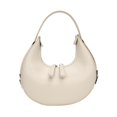 thumbnail image 2 of Half Moon Commute Bag Fashion Underarm Hobo Bag Solid Color for Weekend Vacation, 2 of 10