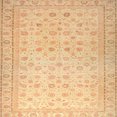 thumbnail image 1 of Ahgly Company Indoor Square Abstract Orange Oriental Area Rugs, 8' Square, 1 of 6