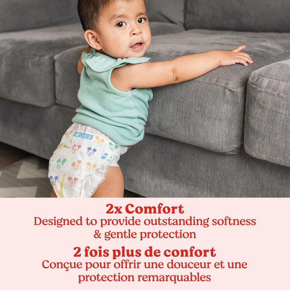Couches pour bébés Huggies Snug & Dry, taille 1 (4 à 6 kg [8 à 14 livres]), 208 couches
