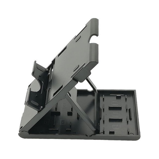 Support pour Nintendo Switch, Switch Lite, Switch OLED, Steam Deck, Support à Angle Ajustable, Support Portable Pliable Antidérapant, avec Fentes de Rangement pour Cartes de Jeu