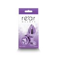 thumbnail image 1 of Rear Assets Aluminum Anal Plug, Medium, Purple, 1 of 5