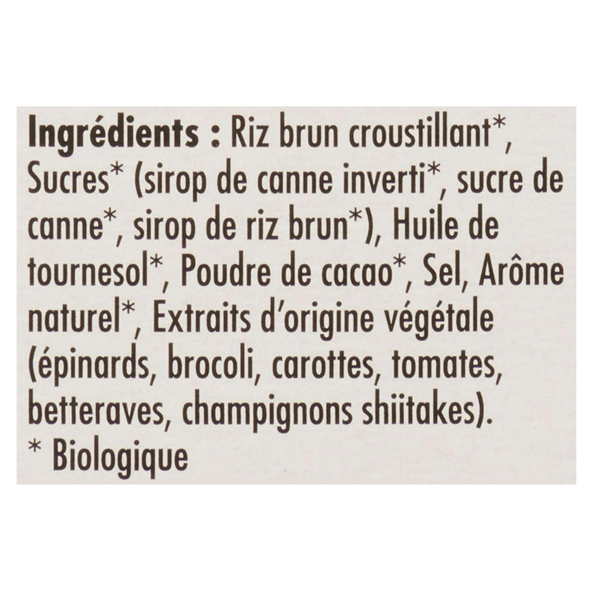 Made Good Céréales croustillantes de riz brun aux cacao