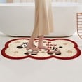 thumbnail image 2 of Bath Mats for Bathroom,Bathroom Rugs and Mats Luxurious Soft Long Pile Microfiber, Absorbent Non-Slip Shower Mat for Hotel Spa, 2 of 6