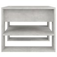 thumbnail image 2 of vidaXL Coffee Table Concrete Grey 55.5x55x45 cm Engineered Wood, 2 of 4