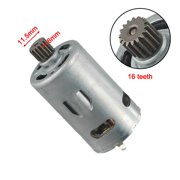 RS550 DC Motor 16 Teeth Gear 16.8V 25v For Cordless Charge Drill Screwdriver 16.8V