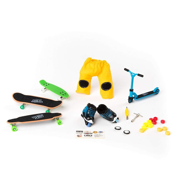 Grip & Tricks Ensemble de Patin et Trottinette Pro Mini Riders Box All 5
