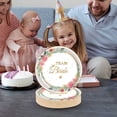 thumbnail image 4 of Flower Bride Party Theme Tableware Set Disposable Decorative Tableware Paper Set, 4 of 4