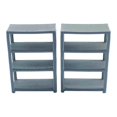 thumbnail image 2 of Baohd 1/64 Scale Car Repair Shop Layout Diorama Model Toy 4 Tier Shelf, 2 of 8