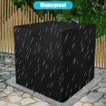 thumbnail image 2 of Housse Carrée pour Climatiseur pour Unité Extérieure Eau A 34x34x38 Pouces, 2 of 8
