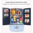 thumbnail image 5 of Armoire Réfrigérateur de Simulation Jouet / Appareil de Cuisine de Jeu d'Imitation / Ensemble de Rangement pour Aliments de Jeu de Rôle pour Enfants / Apprentissage Pratique et Interaction Parent-Enfant à la Maison, 5 of 5