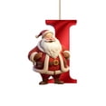 thumbnail image 2 of Vaidha 26 Letters Christmas Tree Decoration Pendant Christmas Tree Ornaments Personalized DIY Christmas Ornaments Christmas Decoration Xmas Tree Hanging Decor Feature, 2 of 5