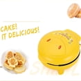 thumbnail image 4 of Bamboohart Cartoon Mini Waffle Maker- Makes 7 Fun  Different Shaped Waffles, 4 of 9