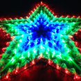 thumbnail image 4 of 1~10PCS LED Decoration Light Peacock Love Five-pointed Star Atmosphere Lamp For Room Christmas Wedding Party Colorful Decorative, 4 of 5