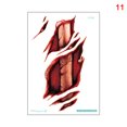 thumbnail image 3 of CAROOTU Halloween Stickers Waterproof Simulation Scratches Scars Bite Marks Simulation Fake Wound Tattoo, 3 of 7