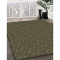thumbnail image 3 of Ahgly Company Tapis d'Intérieur Lavables en Machine Rectangulaire Transitionnel Brun Chocolat, 5' x 7', 3 of 7