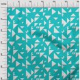 thumbnail image 3 of oneOone Cotton Poplin Fabric Triangle Geometric Printed Craft Fabric BTY 42 Inch Wide, 3 of 5