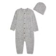 thumbnail image 1 of George Baby Boys' Two Piece Romper Set, 1 of 2