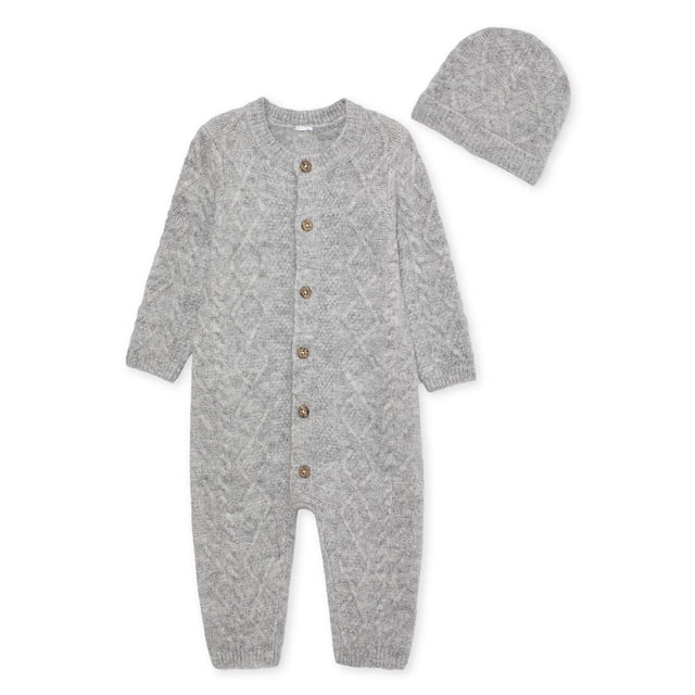 George Baby Boys' Two Piece Romper Set