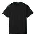 thumbnail image 5 of adviicd T-Shirts pour Femmes Graphique Manches Courtes Col Rond T-Shirt Été 2024 Basique Décontracté à Blocs de Couleur Noir,TG, 5 of 5