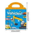 thumbnail image 2 of HOARBOEG Children's Toys Puzzle Toys Christmas Gifts Children's Stickers Activity Books Children's Guide Stickers Kids Learning Educational Toy Sticker, 2 of 5