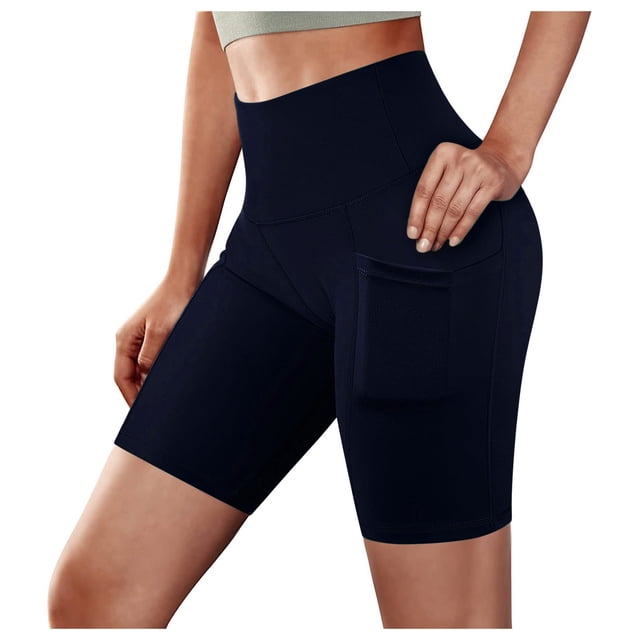 Timegard Plus Size Shorts for Women Running Ruched Comfy Shorts Casual Workout Shorts Elastic Waist