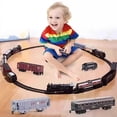 thumbnail image 2 of fastboy Children S Train Set Providing Creative Play Opportunities Electric Large Classic Train Set Is Gift Type A, 2 of 6